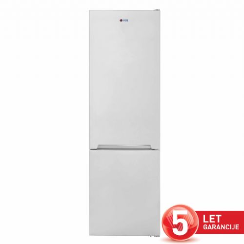 Hladilnik z zamrzovalnikom VOX NF 3830 W E, 367l, no-frost, bel