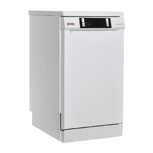 Prostostoječi pomivalni stroj Vox LC 10A1CT3E, razred E, 10 pogrinjkov, 4 programi, TurboDrying, 44,8 x 85 x 59,8 cm, bela