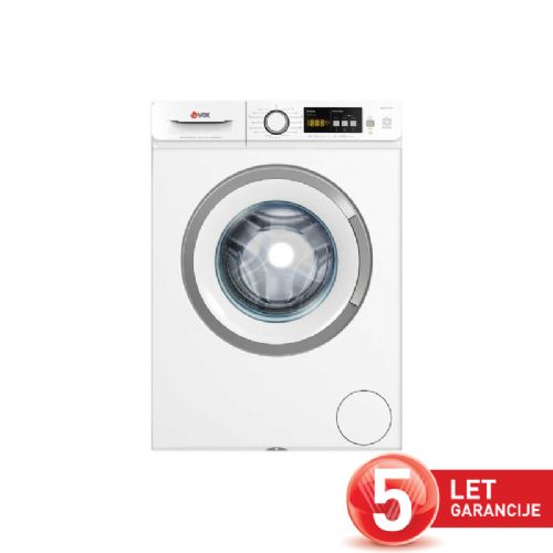 Pralni stroj VOX WMI 1270-T15B, 7 kg, 1200 o/min, energijski razred B, inverter motor, bele barve