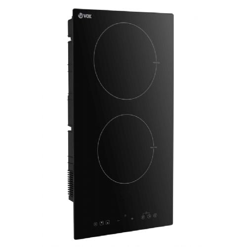Indukcijska plošča VOX EBI 220, 2 coni, 3500 W, SensoTouch, Boost, črna