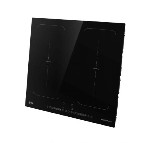 Indukcijska plošča VOX EBI 402F, 4 cone / 2 Flex Zone, 7400 W, Slider SensoTouch, Boost, črna