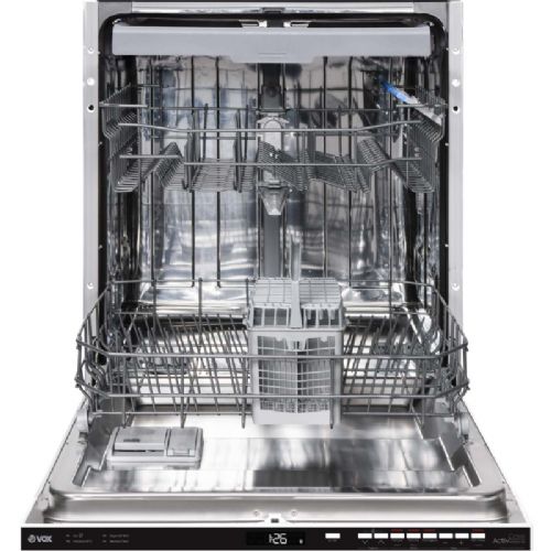 Vgradni pomivalni stroj Vox GSI 13S24Y3 E, razred E, 13 pogrinjkov, 4 programov, SuperActiveDrying