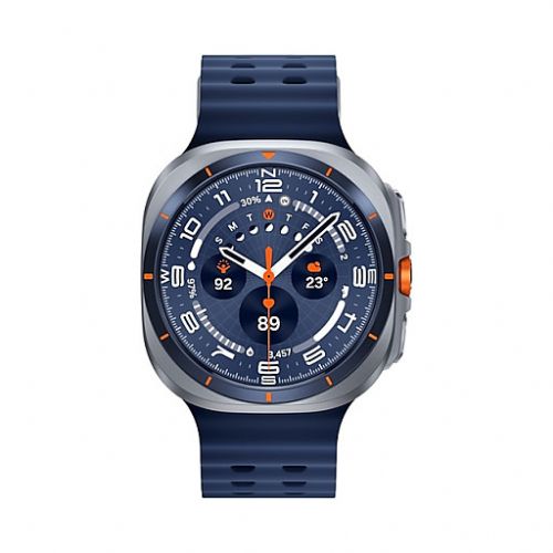 Pametna ura Samsung Galaxy Watch Ultra 47mm LTE titanovo modra, AMOLED zaslon, 10 ATM vodoodpornost, dvojni GPS, 64 GB, 100 ur baterije