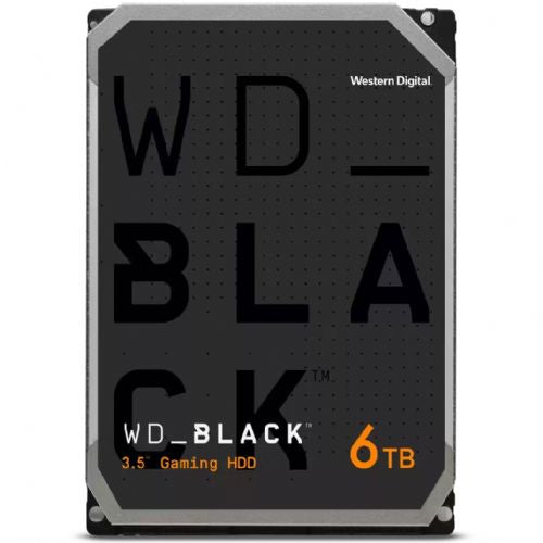 WD Black 6TB HDD SATA 6Gb/s Desktop 8,89cm 3,5Zoll
