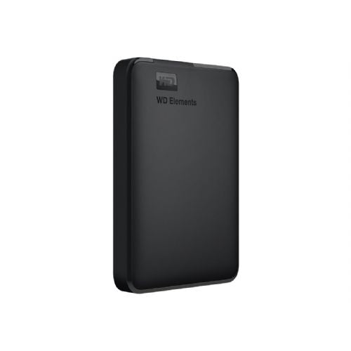 WD Elements 1TB zunanji prenosni trdi disk (HDD), USB 3.0, 2,5-palčni, RTL, skladen z RoHS, cenovno ugoden, Black