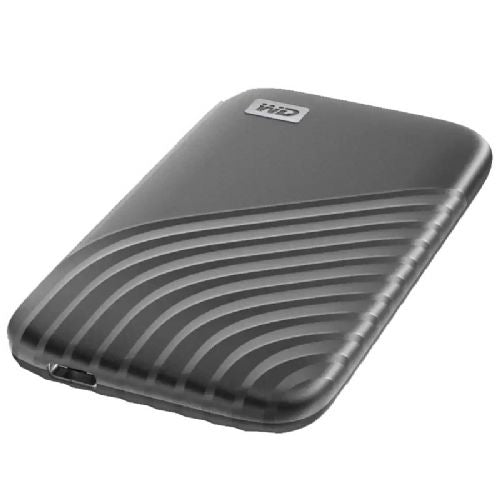 Zunanji SSD disk Western Digital My Passport 1TB USB-C NVMe, kovinsko ohišje, hitrost do 1050 MB/s, zaščita z geslom, odporen na padce