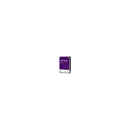 WD Purple 2TB SATA 6Gb/s CE notranji 3,5-palčni trdi disk (HDD) s 256MB predpomnilnika, zasnovan za delovanje 24x7, brez maloprodajne embalaže (bulk)
