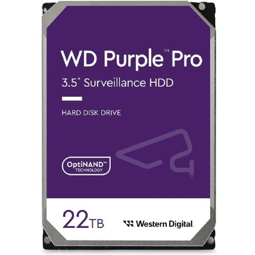 Vgradni HDD disk WD PURPLE PRO 22TB 3,5" SATA3 512MB 7200rpm (WD221PURP) trdi disk
