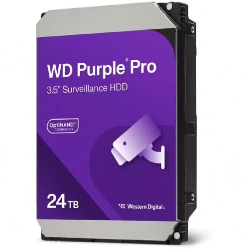 WD Purple Pro 24TB SATA 6Gb/s HDD 8,89cm 3,5Zoll notranji