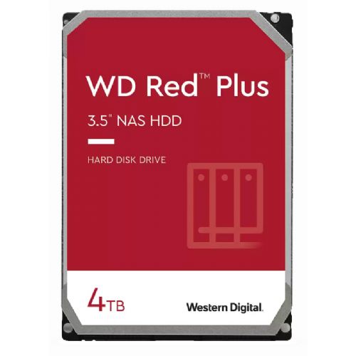 Vgradni HDD disk RED plus 4TB 3,5" SATA3 256MB (WD40EFPX)