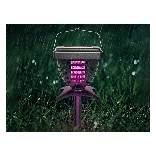 WELL electric insect/bug repellent and lamp, UV light, battery, garden/desktop, chemical-free, 220-240V