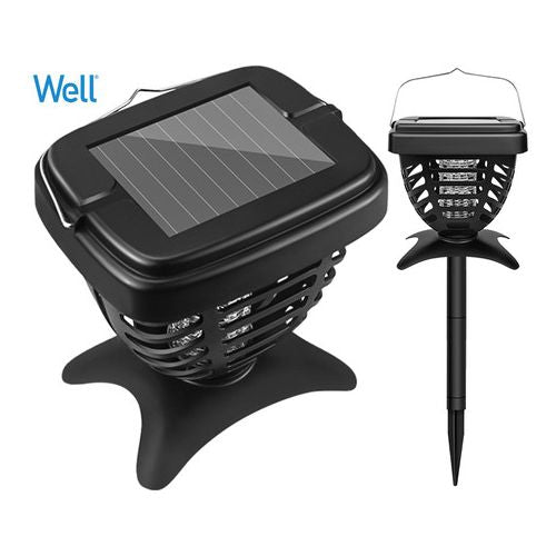 WELL electric insect/bug repellent and lamp, UV light, battery, garden/desktop, chemical-free, 220-240V