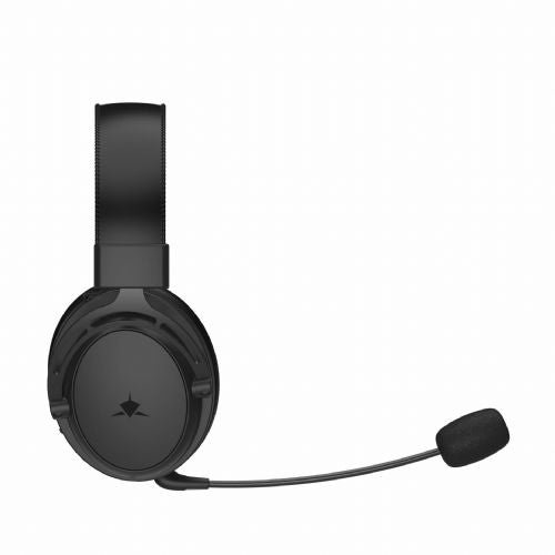 White Shark WGH-2443 Gorilla Pro headphones, black, wireless, removable microphone, 53 mm speakers, Bluetooth, up to 30 hours of operation