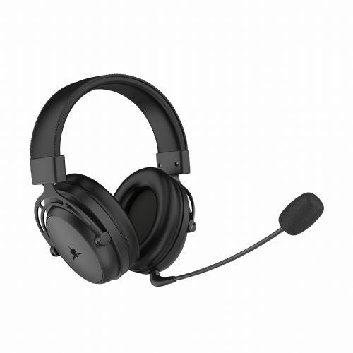White Shark WGH-2443 Gorilla Pro headphones, black, wireless, removable microphone, 53 mm speakers, Bluetooth, up to 30 hours of operation