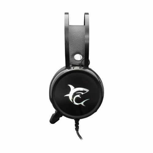 White Shark GH-1947 Margay headphones with microphone, black