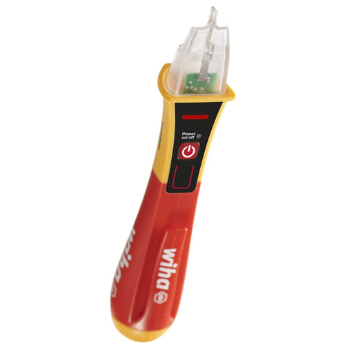 Wiha multimeter voltage tester Volt detector, single-pole 90–1000 V AC (red/yellow, non-contact)