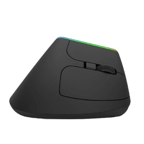 Brezžična navpična miška Delux M618DB BT4.0 + 2,4 Ghz 4000 DPI RGB