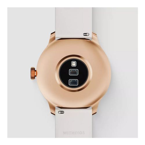 Pametna ura Withings ScanWatch Light, roza zlato bela