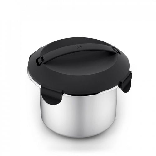 Kuhalnik WMF KÜCHENminis 1 l, kuhanje na pari, teflonska prevleka, LED zaslon, škatla za malico