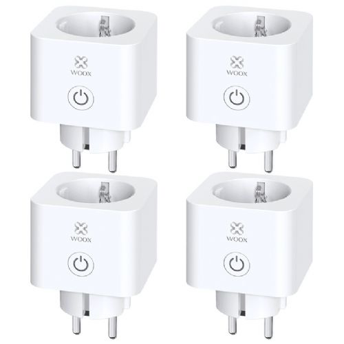 Komplet pametnih vtičnic Woox R6113 Smart Wifi CB2S, 4kosi
