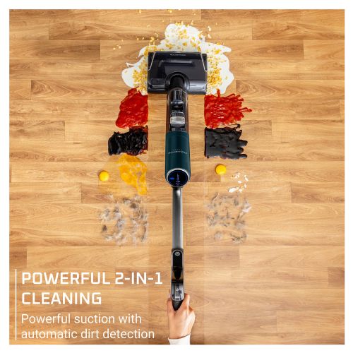 Mokro-suhi sesalnik Rowenta X-Clean 7, palični, brez vrečke, vodna filtracija, LED zaslon