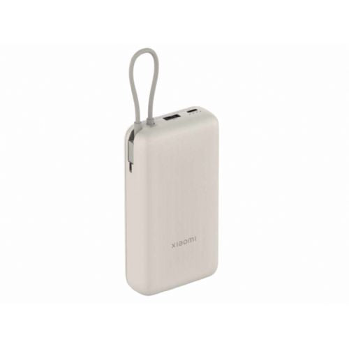 Xiaomi 33W 20000mAh portable battery, 20,000 mAh, 33 W, built-in USB-C cable, USB-A, USB-C