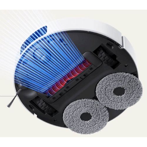 Robotski sesalnik Xiaomi X20 Pro bel, 7000Pa sesanje, samodejno pranje in sušenje krp, 4L rezervoar za vodo, LDS navigacija, 5200mAh baterija