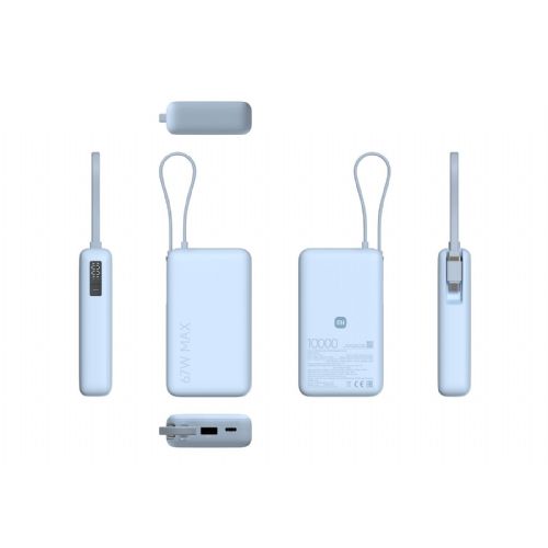 Xiaomi portable battery 10000mAh ice blue 71527