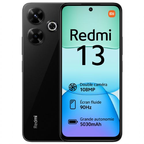 Pametni telefon Xiaomi Redmi 13 6/128GB Midnight Black EU