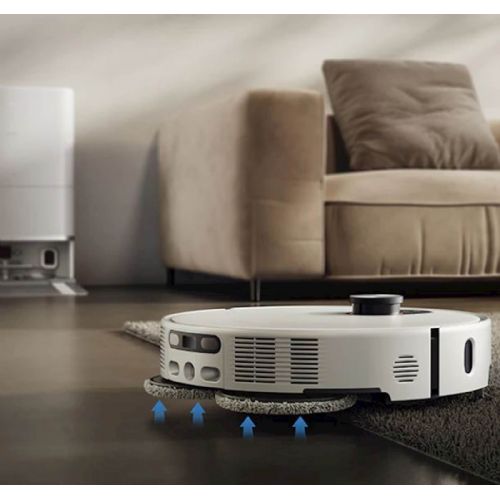 Robotski sesalnik Xiaomi Robot Vacuum 5 dToF navigacija, 20.000 Pa moč, samodejna čistilna postaja, mokro čiščenje, 140 min delovanja