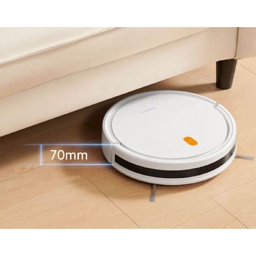 Xiaomi E5 Robot Vacuum Cleaner White - 2in1 vacuuming and mopping, 2000Pa power, 400 ml container, application, height 7 cm