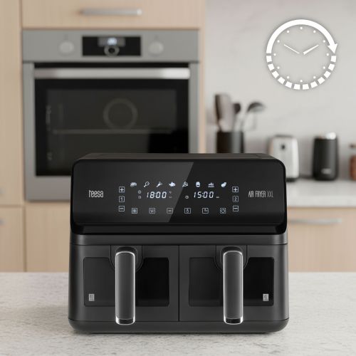 Air fryer Teesa TSA8089 double 8L 2700W LCD touch fat-free black