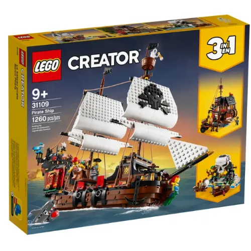Kocke Lego® Creator 3in1: Piratska ladja (31109)