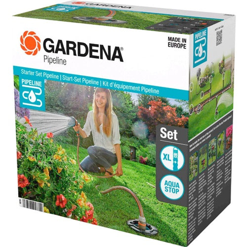 Gardena Pipeline starter set, with two water sockets (08270-20)