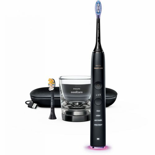 Električna zobna ščetka Philips Sonicare 9400 Diamond Clean HX9917, črna