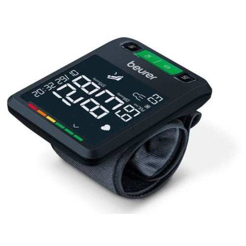 Zapestni merilnik krvnega tlaka Beurer BC 87, Bluetooth, črna