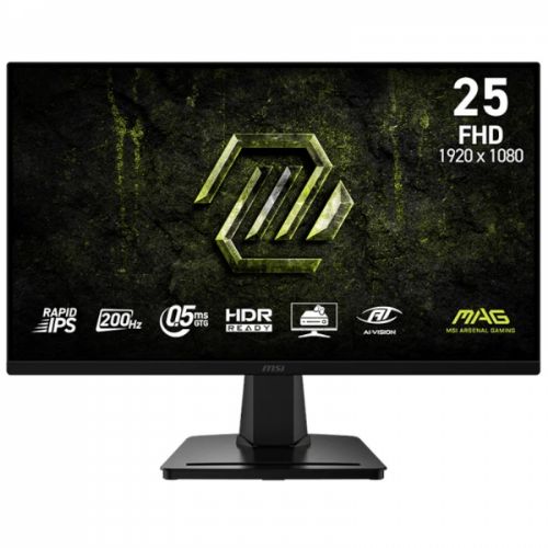 Monitor MSI MAG 256F E20 62,2 cm (24,5") , FHD 1920x1080, 200 Hz, 0,5 ms, HDR