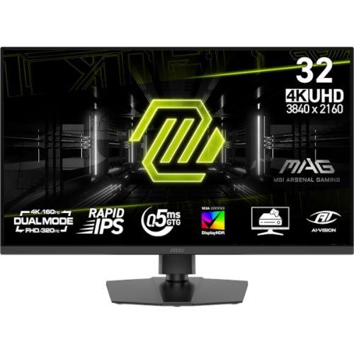 Monitor MSI MAG 322URDF E16 80,1 cm (31,5 / UHD / Rapid IPS / 160Hz / 0.5ms (GtG) / črn
