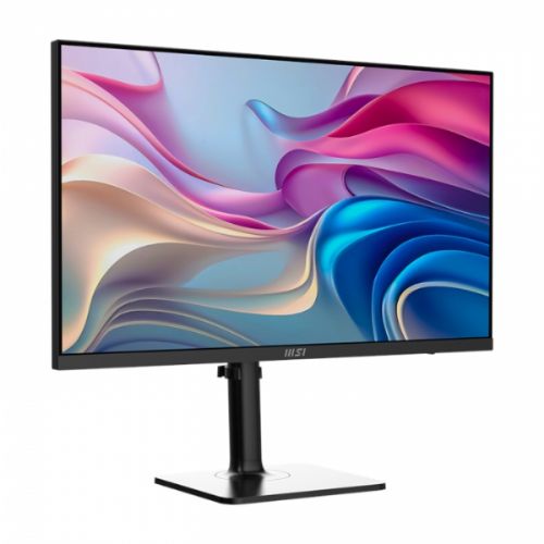 Monitor MSI Modern MD272UPHG / 27" / UHD / IPS / 60Hz / 4ms (GtG) / KVM / črn - nastavljiv po višini - PD 98W 68,5 cm / 3840x2160