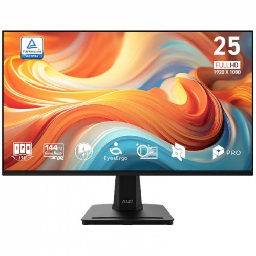 Monitor MSI PRO MP251 E14L 62,2 cm (24,5") 1920x1080 144 Hz Adaptive-Sync PerfectEdge VESA