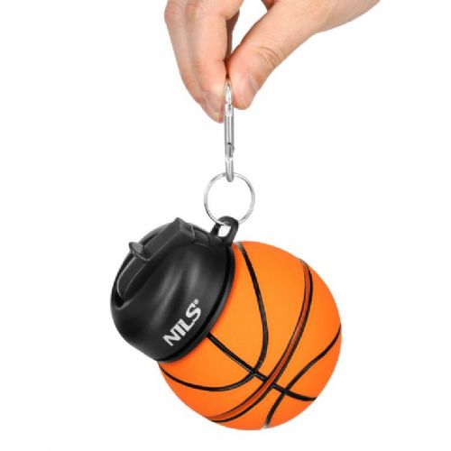 Foldable plastic bottle for kids basketball ball