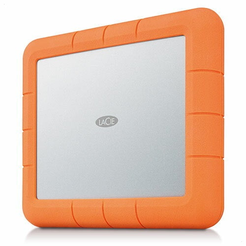 Zunanji disk LaCie Rugged Raid Shuttle 8 TB, USB 3.0/Thunderbolt, oranžna