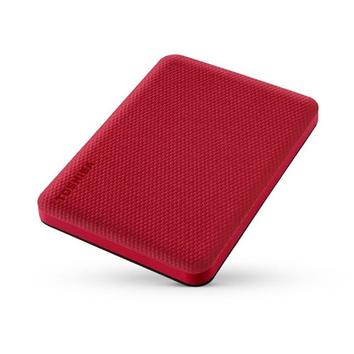Zunanji disk Toshiba Canvio Advance 2 TB, Micro USB-B 3.2, rdeča