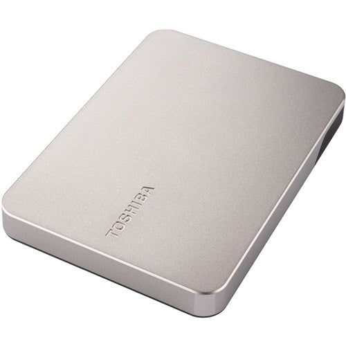Zunanji HDD Toshiba Canvio Flex 1TB (svetlo srebrn, USB-C / USB-A)