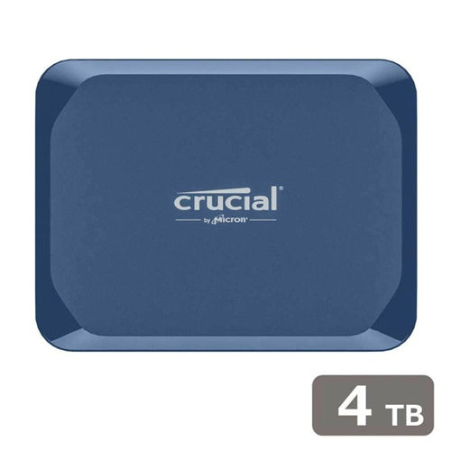 Zunanji SSD Crucial X10 Portable SSD 4 TB (moder, USB-C 3.2)