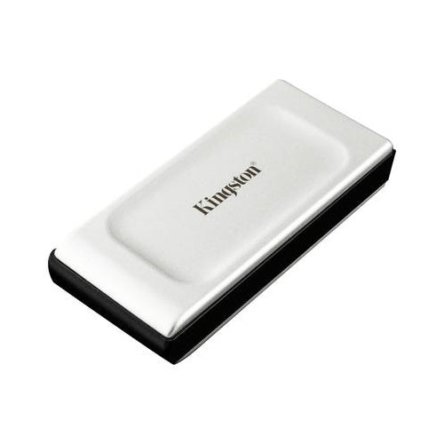 Zunanji SSD disk Kingston XS2000 500 GB, USB-C 3.2, srebrna/črna