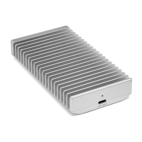 Zunanji SSD OWC Express 1M2 1 TB, Externe SSD, USB-C Thunderbolt 4, srebrna/alauminij