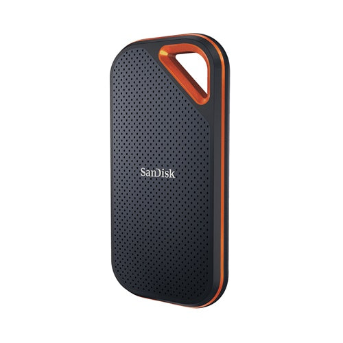 Zunanji SSD disk SanDisk Extreme Pro V2 1 TB, USB-C 3.2, oranžna/črna