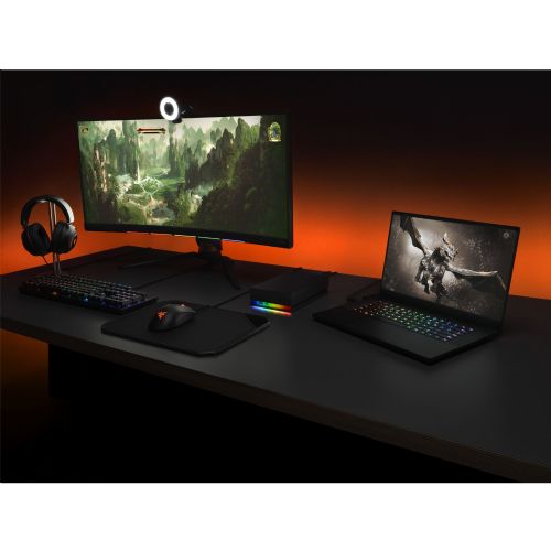 Zunanji HDD Seagate FireCuda Gaming Hub 8 TB (črn, Micro USB-B 3.2 Gen 1 (5 Gbit/s))