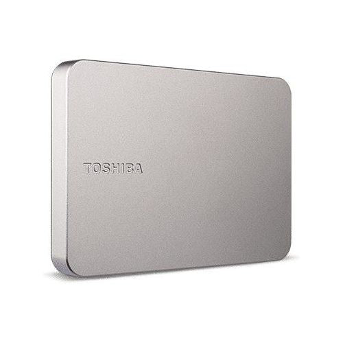 Zunanji HDD Toshiba Canvio Flex 2 TB, USB-C / USB-A, srebrna